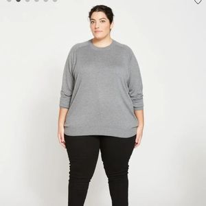 BNWT-UNIVERSAL STANDARD eco core relaxed sweater in small